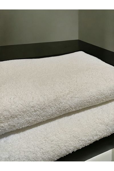 CNR Garden Πετσέτα μπάνιου 2 τεμαχίων φαρδιά κοπή 90x150cm - 650gr