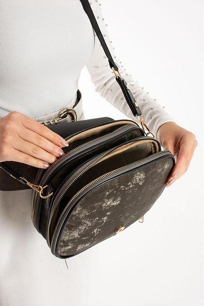 unique crane bags Geantă de mână și de umăr pentru femei, elegantă și elegantă, neagră