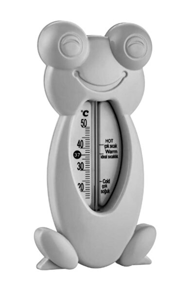 NW NessiWorld ميزان حرارة الحمام والغرفة 381 رمادي