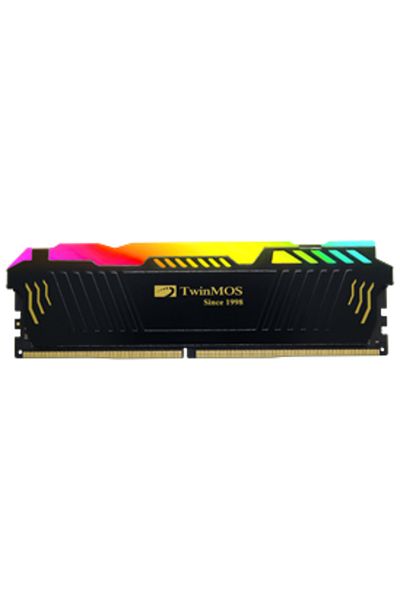 TwinMOS 8 جيجابايت DDR4 3200 ميجا هرتز TwinMOS RGB CL16 1.35 فولت مع مبرد (TMD48GB3200DRGB-C16)