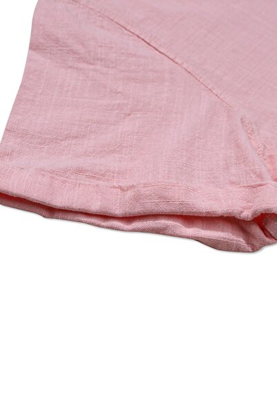 ASG TEKSTİL Короткий рукав дитяча сорочка світло-рожевого кольору