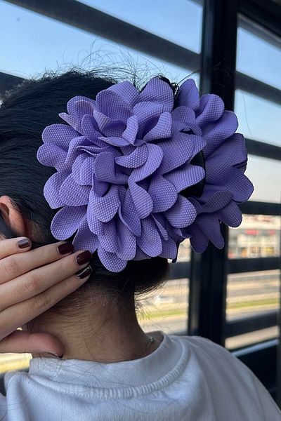 TAKIŞTIR Cataramă cu zăvor cu flori de culoare violet