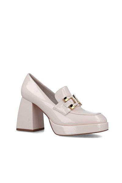 MENBUR WOMEN SHOES WHITE LOAFERS - SLIPPERS