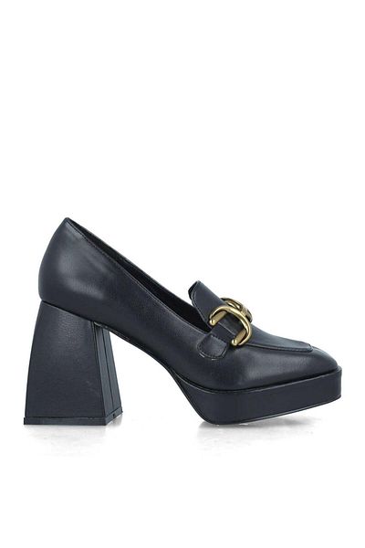 MENBUR WOMEN SHOES BLACK LOAFERS - SLIPPERS