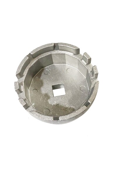 dorf Toyota Benzinli 1/2 Döküm Tas Tipi Filtre Sökme Anahtarı 14 Köşe / 64.2 mm