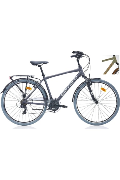 Carraro Elıte 704 Erkek Şehir Bisikleti 480h V 28 Jant 21 Vites Mat Metalik-a...