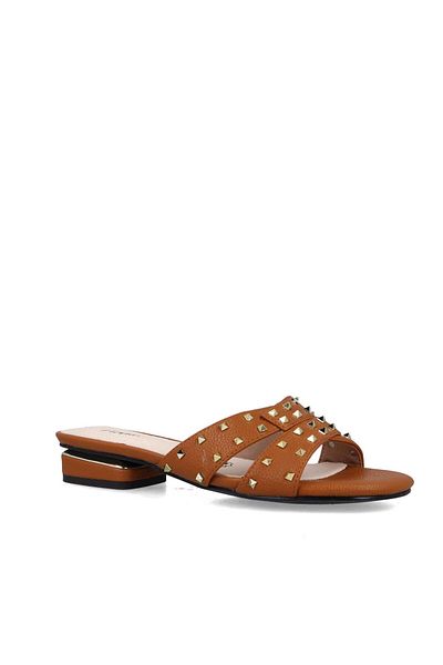 MENBUR WOMEN SHOES TAN JEWEL SANDAL