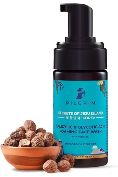 Pilgrim Salicylic & Glycolic Acid Foaming Face Wash 120 ML