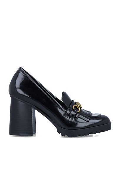MENBUR WOMEN SHOES BLACK LOAFERS - SLIPPERS