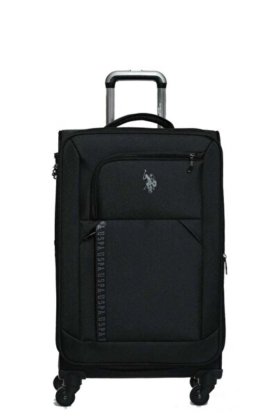 U.S. Polo Assn. Siyah Unisex Orta Boy Valiz PLVLZ22804B-O