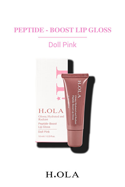 h.OLA Lip Gloss | Dudak Parlatıcısı | Kalıcı, Yüksek Pigmentli | Peptide-boos...