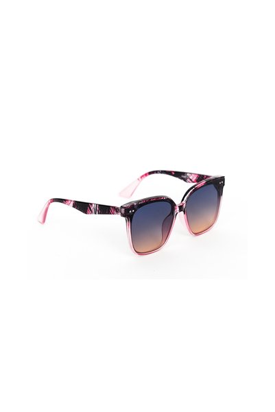 Toz Vintage Pembe Desenli Linora Vintage & Retro Güneş Gözlüğü