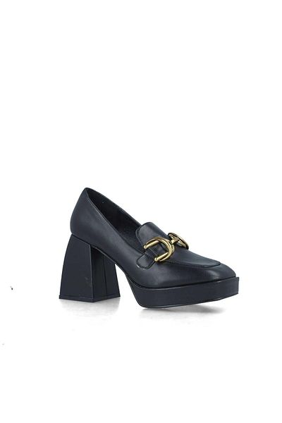 MENBUR WOMEN SHOES BLACK LOAFERS - SLIPPERS