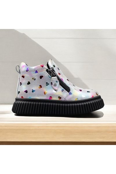 JOJO KIDS κοριτσίστικες ορθοπεδικές μπότες από γνήσιο δέρμα, μπότες με φερμουάρ, μπότες με θερμική επένδυση