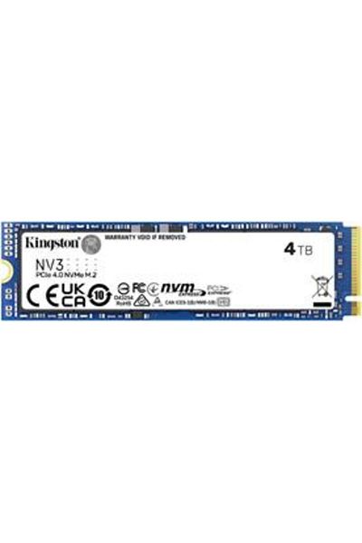Kingston Nv3 4Tb Nvme Gen4 Ssd - 6000/5000 Model (Snv3S/4000G)