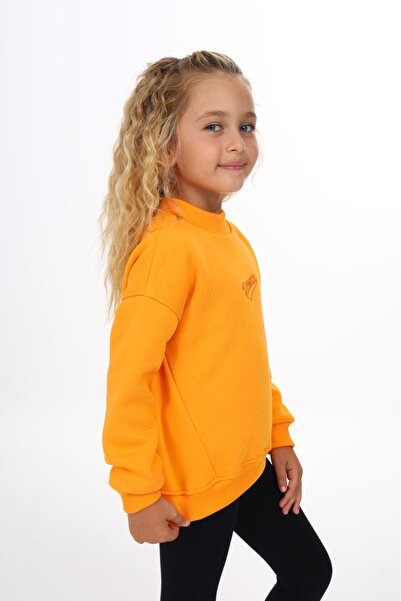Toontoy Girl's Embroidered Sweatshirt
