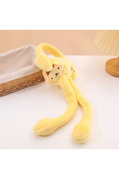 Eva Rose 3-12 Yaş Figürlü Ses Çıkartan Oynar Kulaklı Kışlık Kulaklık Peluş Kulaklık Kız Çocuk Kulaklık