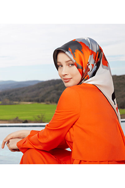 Armine Nostalji Serisi Twill İpek Eşarp 8935-31NT