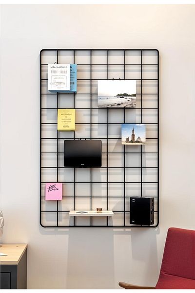 Milenay Wire Photo Hanger Wire Hanger Metal Board Wall Hanger Note Holder