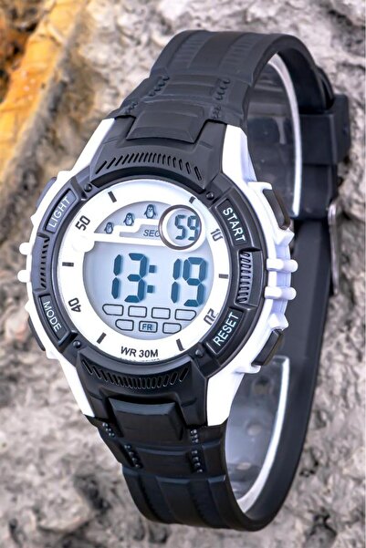 Saattino 3 Atm Su Geçirmez Kız / Erkek Çocuk Kol Saati Alarmlı Işıklı Kronometre Unisex ST-304395