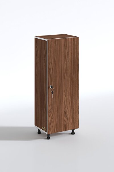 Kenzlife Sepetli Kilitli Mutfak Dolabı Ruberukilit Cvz 122X45X30 Banyo Çamaşır Beyaz 9 Lu Sepet