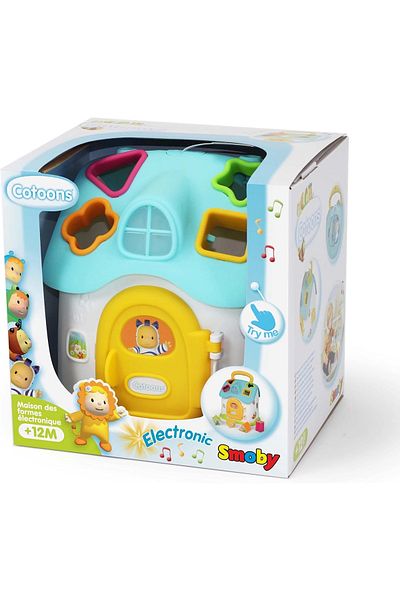 Smoby بيت اللعب الترفيهي الإلكتروني للأطفال مع الصوت والضوء