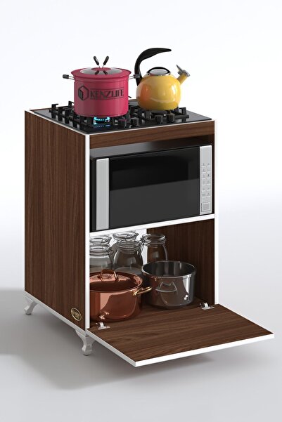 Kenzlife Ocak Dolabı Demi Cvz 85*60*57 Mutfak Modül Mini Fırın Ankastre Ocak İçin
