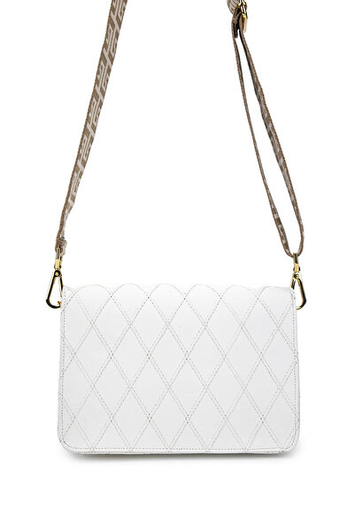 Dolce Geantă de damă vegană cu șapcă albă