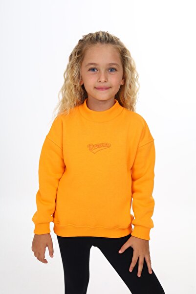 Toontoy Girl's Embroidered Sweatshirt
