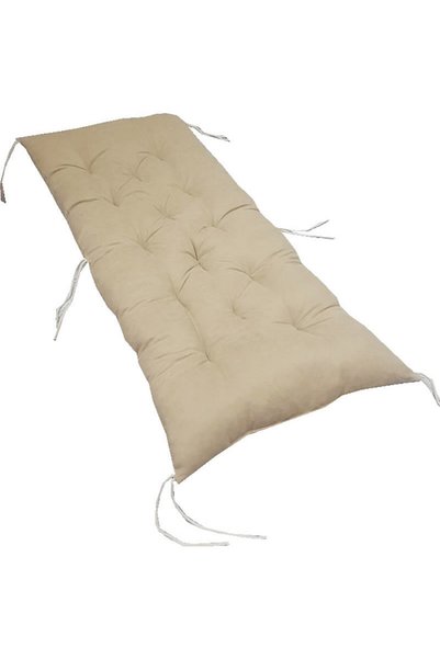 Gelincik Çeyiz Pernă pufoasă pentru scaun balansoar, 50x120 cm, cu cusături speciale și detaliu de prindere cu șnur