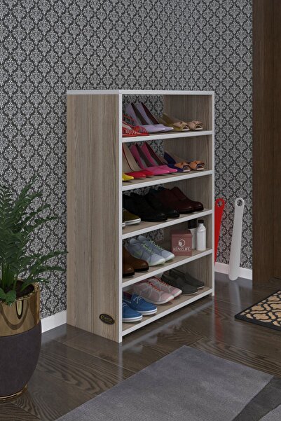 Kenzlife Ayakkabılık Goya Crd 100*70*30 Arkalıksız Ayakkabı Ofis Dolabı