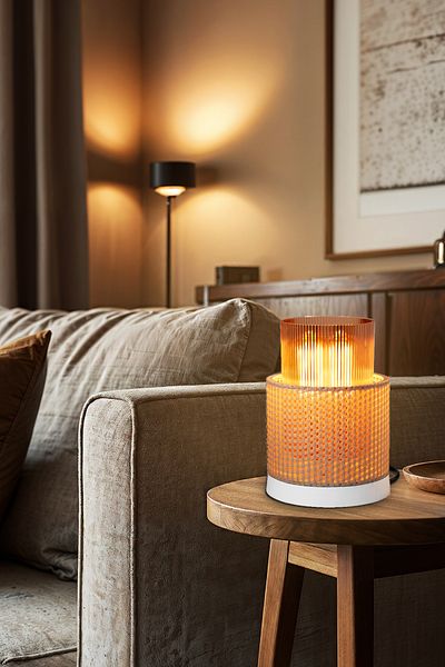 AG LightDesign White Lampshade Bedroom Living Room Modern Decorative Table Lamp