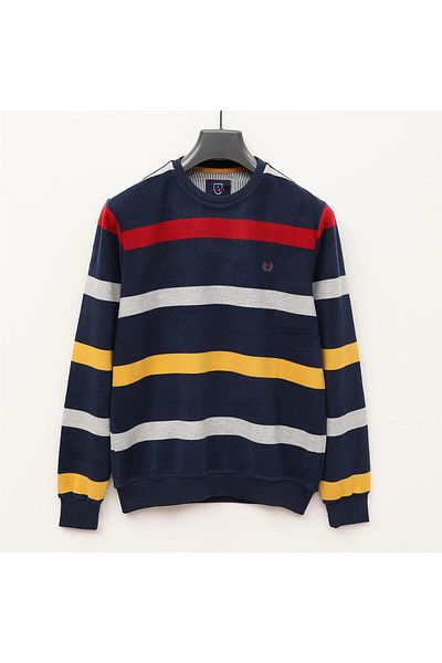 Dio Rise Tricou polo subțire cu mânecă lungă pentru bărbați - CZT-101 - bleumarin