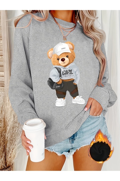 MODAVİBE Φούτερ ModaVibe Hooded - Τσέπη καγκουρό, Oversized Design