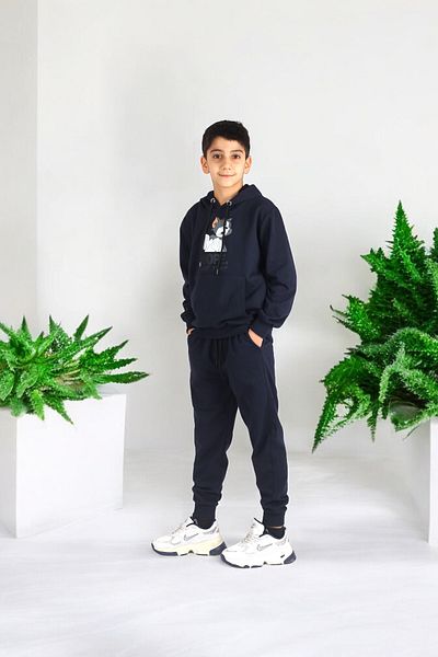 Merry Store Σετ παιδικές φόρμες Unisex με εποχιακή στάμπα