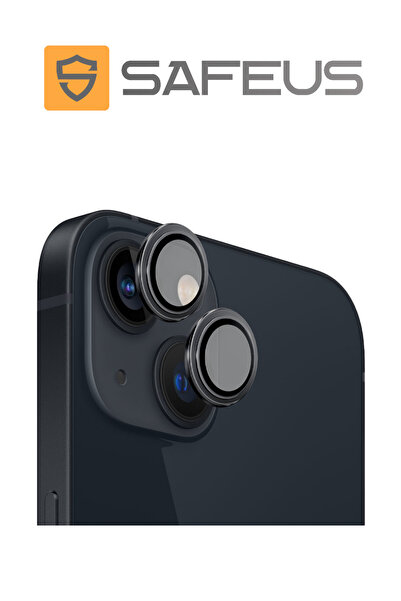 SAFEUS iPhone 13 / 13 Mini Safir Temperli Kamera Lens Koruyucu