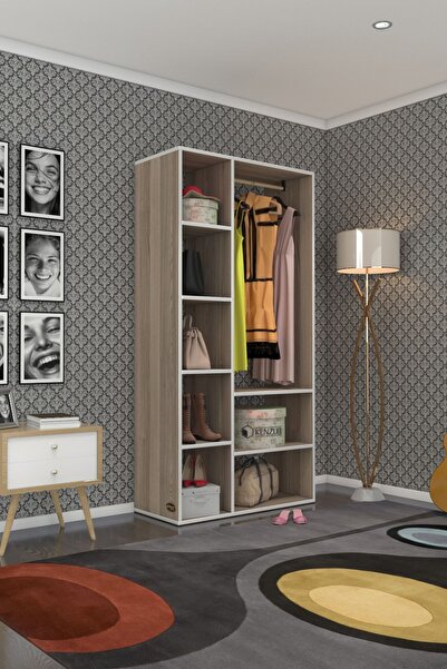 Kenzlife Giysi Dolabı Hüsamettin 180*090*40 Crd Gardırop