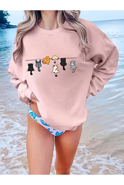 MODAVİBE Φούτερ ModaVibe Hooded - Τσέπη καγκουρό, Oversized Design