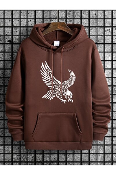 MODAVİBE Φούτερ ModaVibe Hooded - Τσέπη καγκουρό, Oversized Design