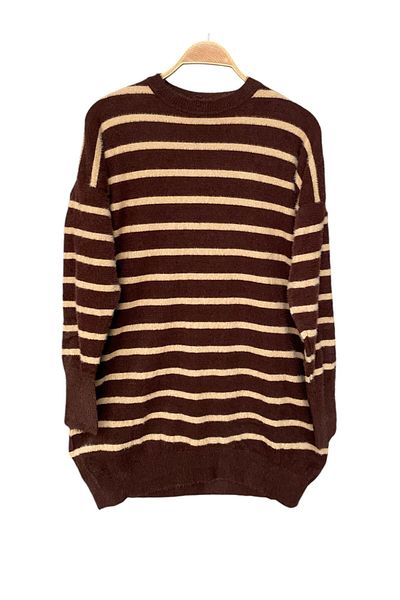 NİSUM MODA Nisum Beard Stripes Tunic