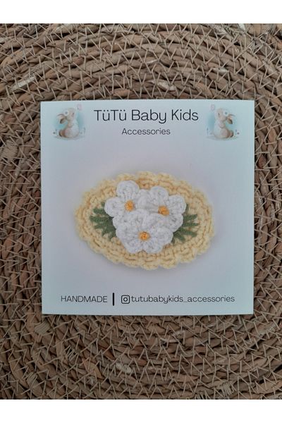 Accessories Daisy Sole Baby Buckle - Baby Girl with Less Hair and Snap Fastener (Single)