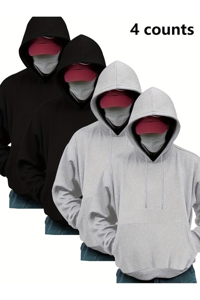 MODAVİBE Hanorac cu glugă ModaVibe - Buzunar cangur, design supradimensionat