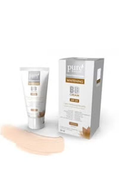 PURE BEAUTY كريم بي بي لتبييض البشرة بعامل حماية من الشمس 25 من بيور بيوتي، 5...