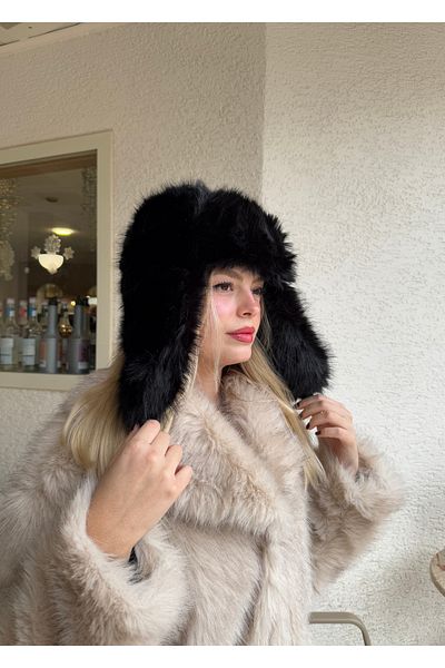 KİLİGİSTANBUL Feathered Pilot Hat