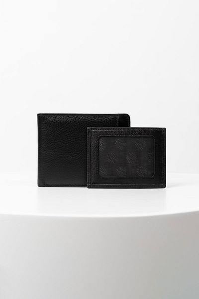BAYDERİ Genuine Leather Men's Wallet with Extra Card Holder