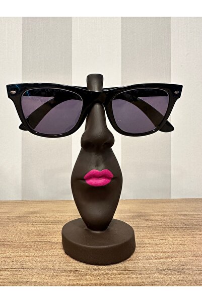 İki Cadı Tasarım Woman Gözlük Standı, Gözlük Tutucu Dekoratif Polyester Obje