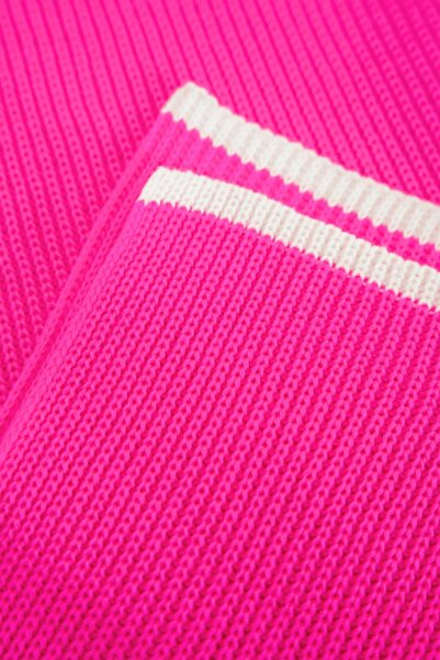 CHUBA 7-12 Years Old Children's Fuchsia Thessaloniki Knit Scarf Beanie Set - Chkıds106