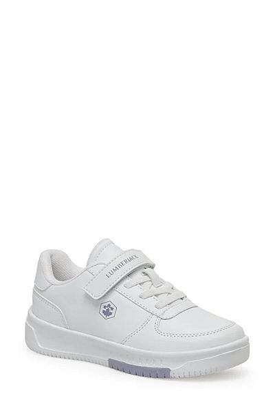 lumberjack Monster Jr 3Pr Velcro Girls' Sneaker White
