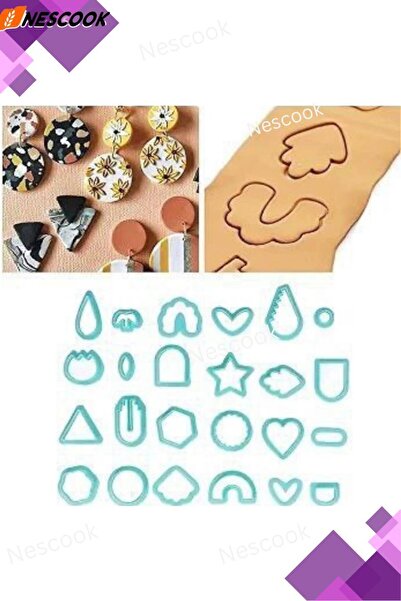 Neskuk Cutters / Cookie Mould Set / Cookie Cutters / Earring Cutter