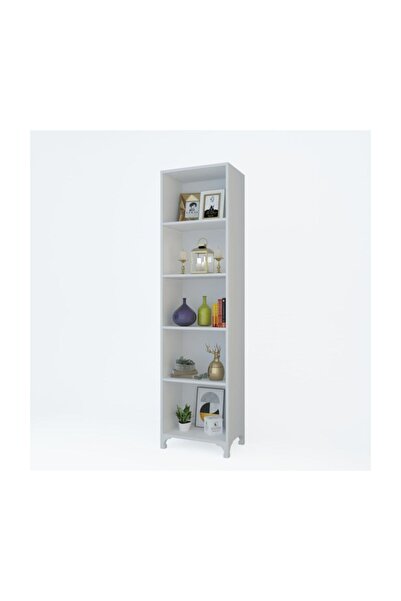 Kenzlife Kitaplık Tuğçe 188*030*020 Byz Ayaklı Mutfak Dolabı Banyo Ofis Ayakkabılık Kiler